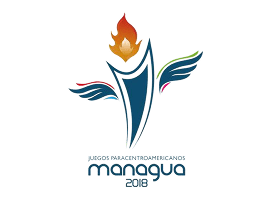 Logo de Managua 2018 Juegos Paracentroamericanos.