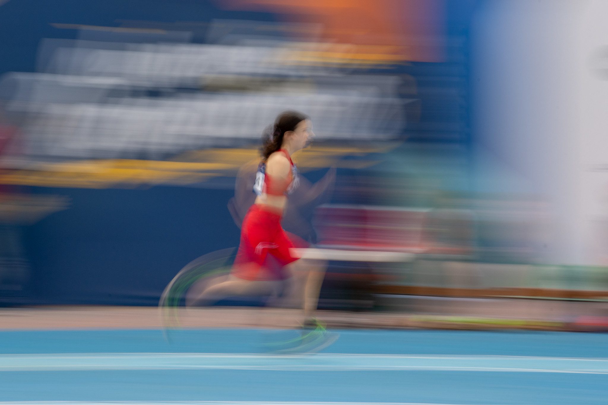 En la foto: una para atleta corriendo. Foto referencial para la nota.