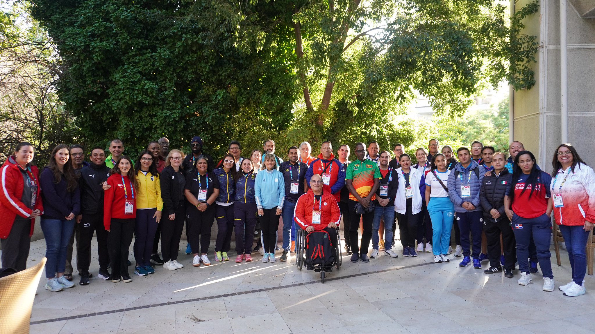 En la foto: todo el equipo de Jefes de Misión de Chile 2025.