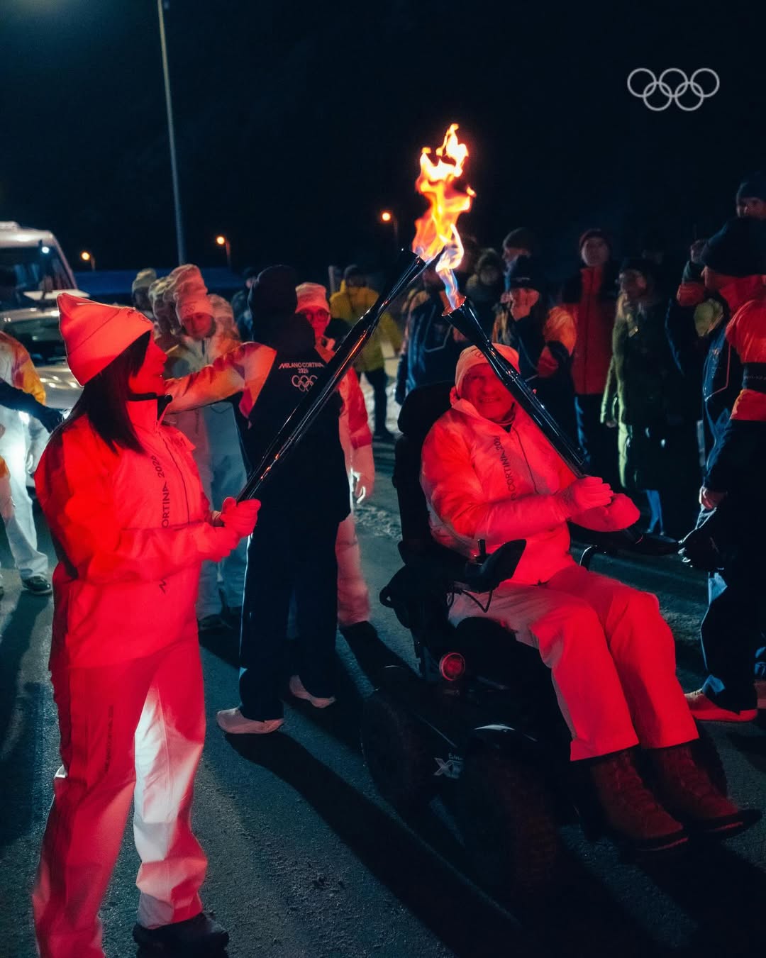 Espectaculo antorcha.