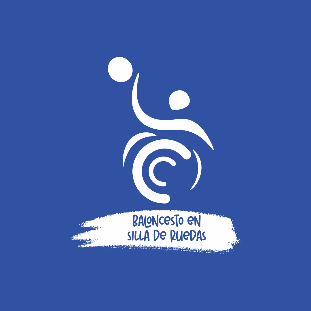 pictograma baloncesto en silla de ruedas