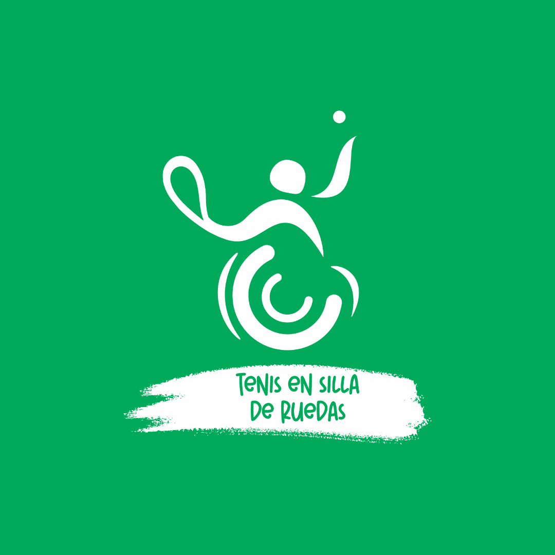 picto de tenis en silla de ruedas