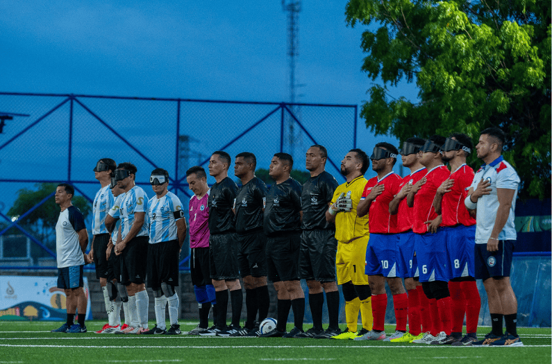 F&uacute;tbol para ciegos abri&oacute; el tel&oacute;n en Valledupar 2026 con triunfos de Colombia, Brasil y Argentina